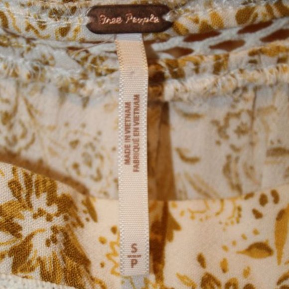 NWT FREE PEOPLE TALK ABOUT IT IVORY TUNIC Size S - Picture 3 of 6